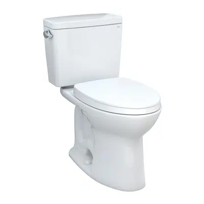 Image for Drake® Two-piece Toilet, 1.28 GPF, Elongated Bowl - Universal Height