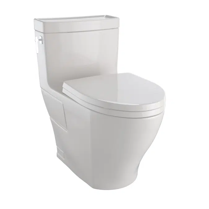 Aimes® One-Piece Toilet, 1.28GPF, Elongated Bowl - WASHLET®+ Connection