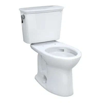 Image for Drake® Transitional Two-piece Toilet, 1.28 GPF, Elongated Bowl - Universal Height - 10" Rough-In