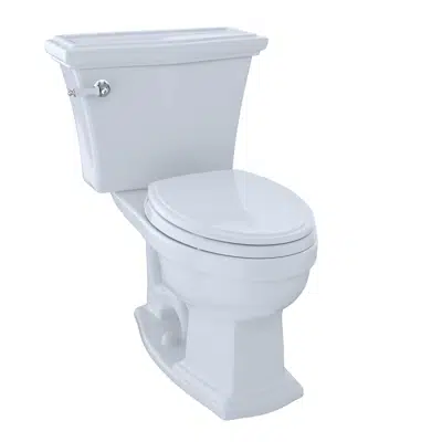 Image for Eco Clayton® Two-Piece Toilet, 1.28 GPF, Elongated Bowl
