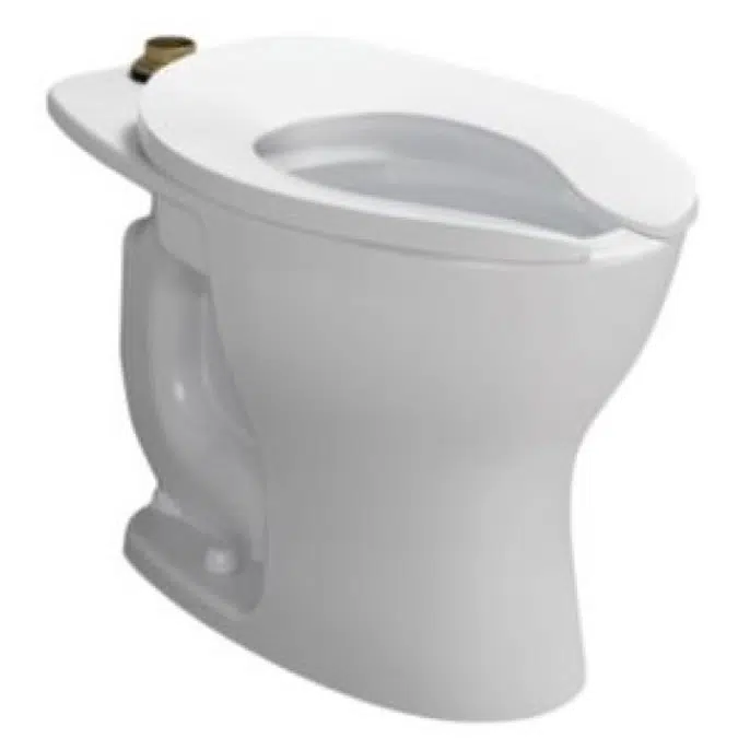 Commercial Flushometer TORNADO FLUSH®, Top Spud Floor Mounted Toilet - 1.0/1.28/1.6 GPF, Universal Height (Reclaimed Water Option)