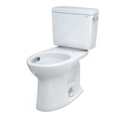 billede til Drake® Two-piece Toilet, 1.28 GPF, Elongated Bowl - Universal Height