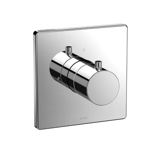 BIM objects - Free download! Volume Control Valve Trim - Square | BIMobject