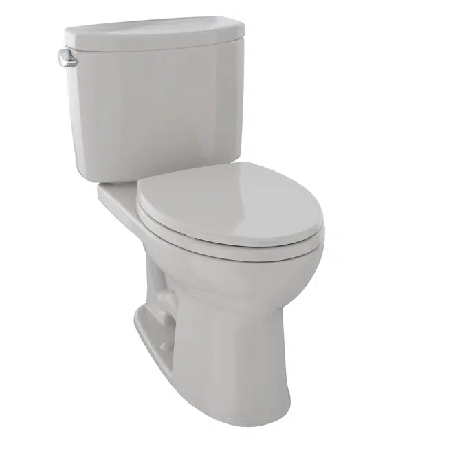 Drake® II Two-Piece Toilet, 1.28 GPF, Elongated Bowl