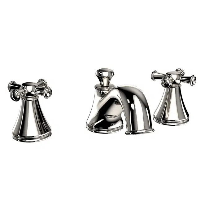 Vivian™ Deck-Mount Tub Filler Trim with Cross Handles