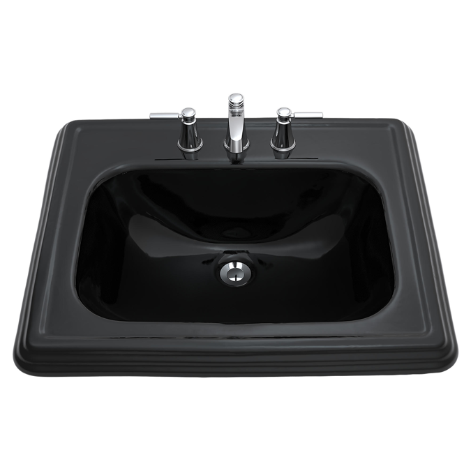 BIM objects - Free download! Promenade® Self Rimming Lavatory | BIMobject