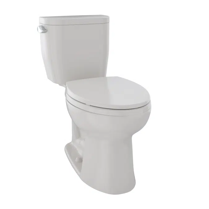 BIM objects Free download! Entrada™ Close Coupled Elongated Toilet 1