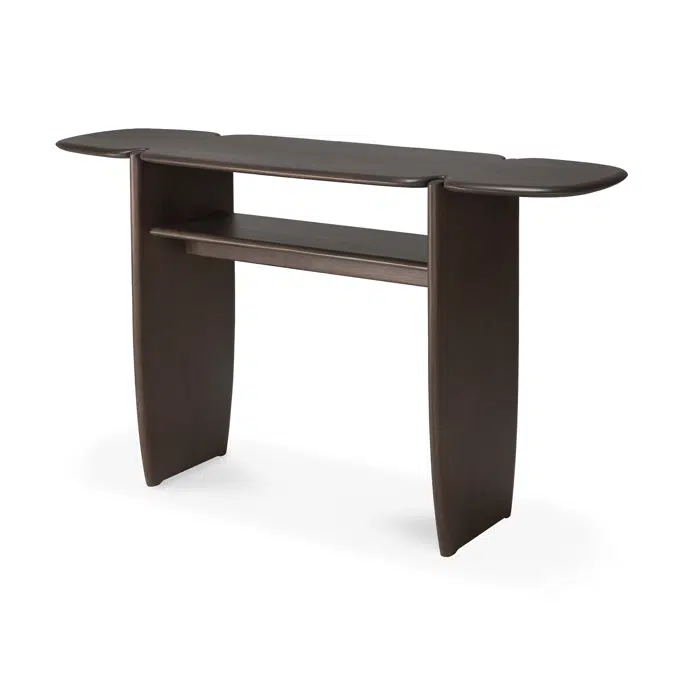 Objetos BIM - ¡Descarga gratis! PI console - varnished mahogany - dark ...