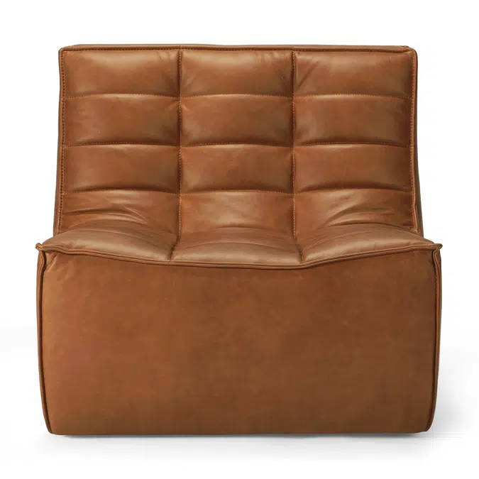 N701 modular sofa - Old Saddle leather - 1 seater - 80x91x76 cm