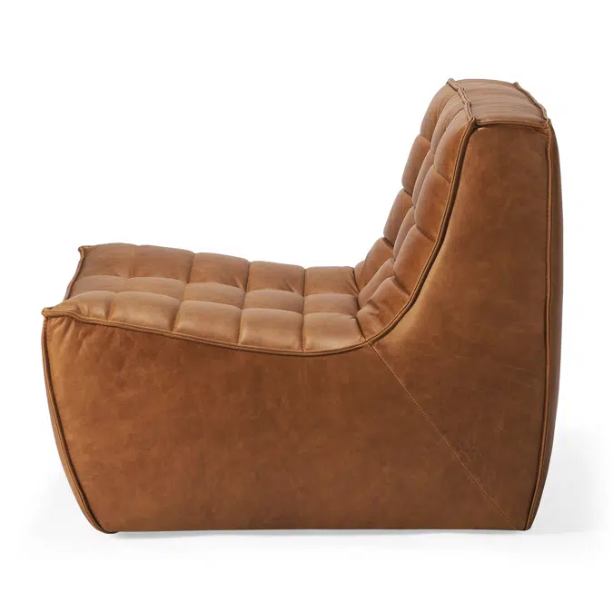 N701 modular sofa - Old Saddle leather - 1 seater - 80x91x76 cm