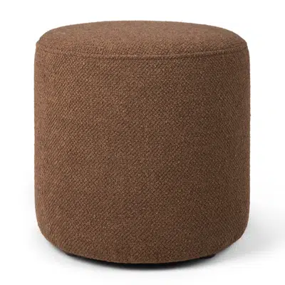 Image for Barrow pouf - Copper fabric - 40x40x40 cm