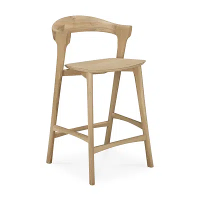 Image for Bok counter stool - oak - 50x50x93 cm