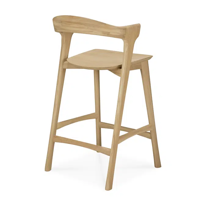 Bok counter stool - oak - 50x50x93 cm