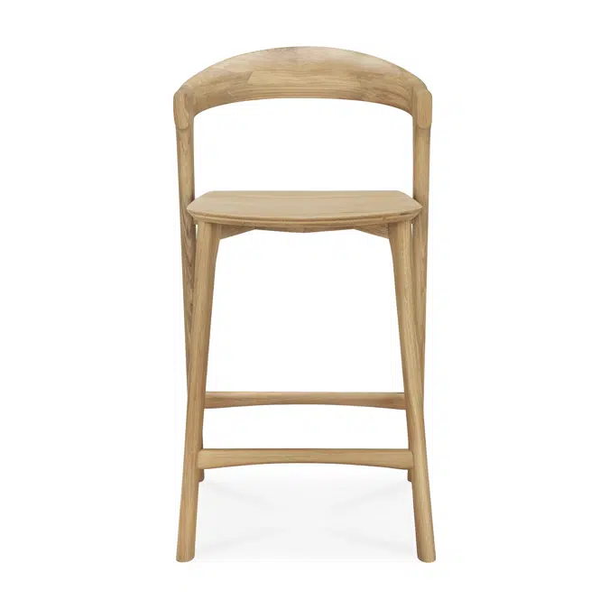 Bok counter stool - oak - 50x50x93 cm