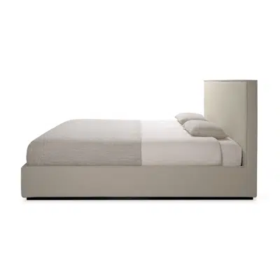 Image pour Revive bed - Sand linen - mattress 180x200 - without slats - removable cover - 188x214x109 cm