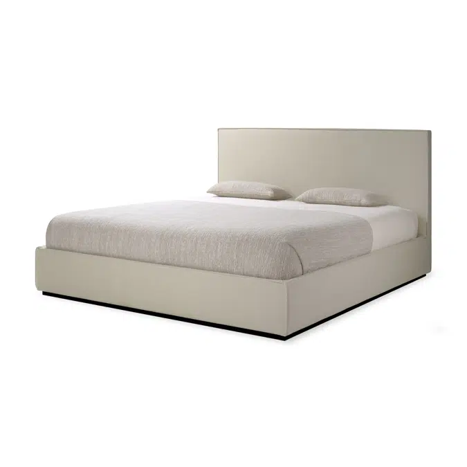 Revive bed - Sand linen - mattress 180x200 - without slats - removable cover - 188x214x109 cm