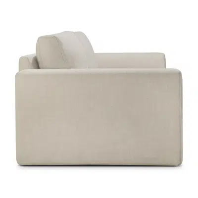 Image for Ease sofa - 3 seater - Leche fabric - 210 x 92 x 75 cm