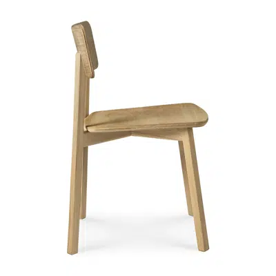 billede til Casale chair - oak - 46x52x80 cm