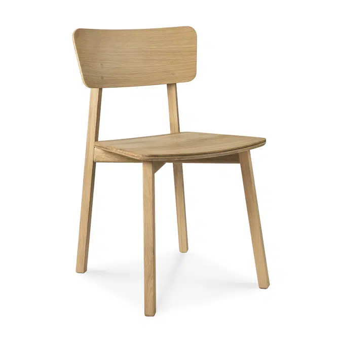 Casale chair - oak - 46x52x80 cm