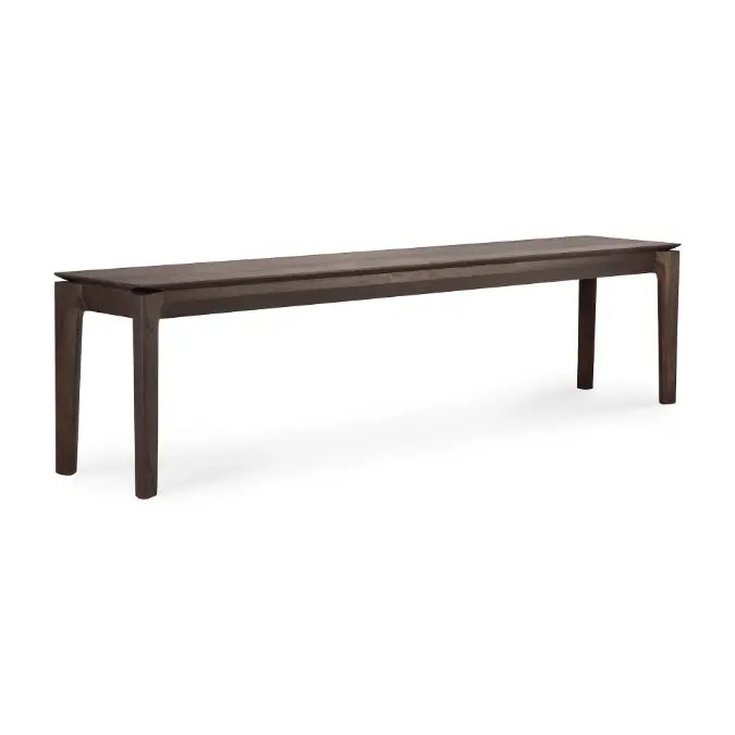 BIM objects - Free download! Bok bench - varnished oak - brown ...