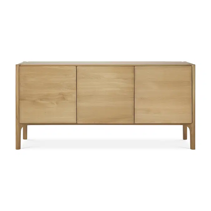 PI sideboard - oak - 3 doors - 174x45x83 cm