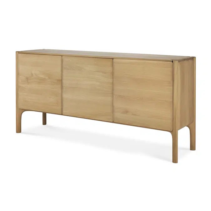 PI sideboard - oak - 3 doors - 174x45x83 cm