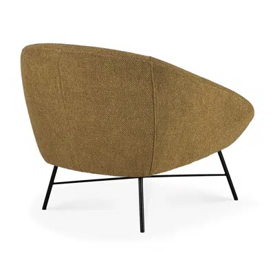 Image for Barrow lounge chair - Ginger fabric - 81x79x71 cm