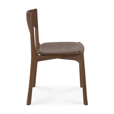 Image for PI dining chair - varnished teak - brown 48x53x79 cm