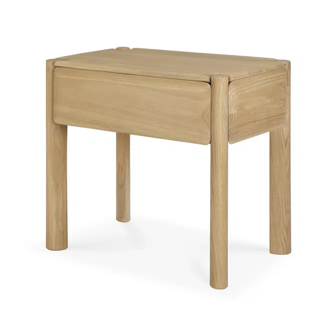 PI bedside table - oak - 1 drawer - 60x38x53 cm
