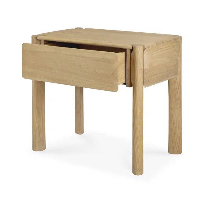 PI bedside table - oak - 1 drawer - 60x38x53 cm