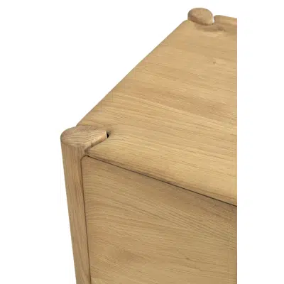 imagen para PI sideboard - oak - 4 doors - 230x45x83 cm
