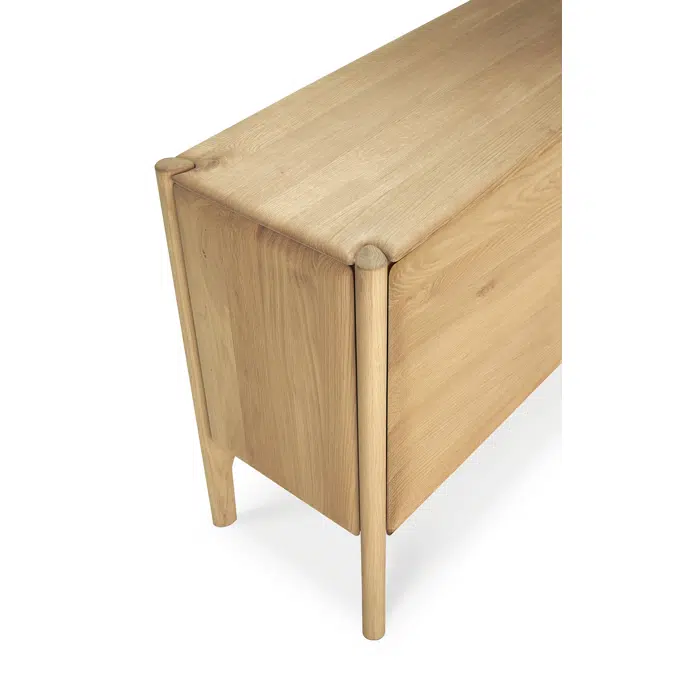 PI sideboard - oak - 4 doors - 230x45x83 cm