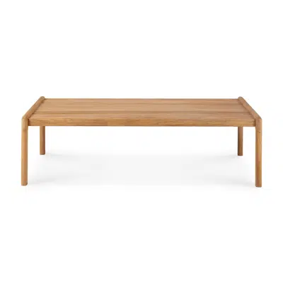imagen para Jack outdoor coffee table - teak - rectangular - 120x65x35 cm