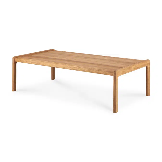 Jack outdoor coffee table - teak - rectangular - 120x65x35 cm