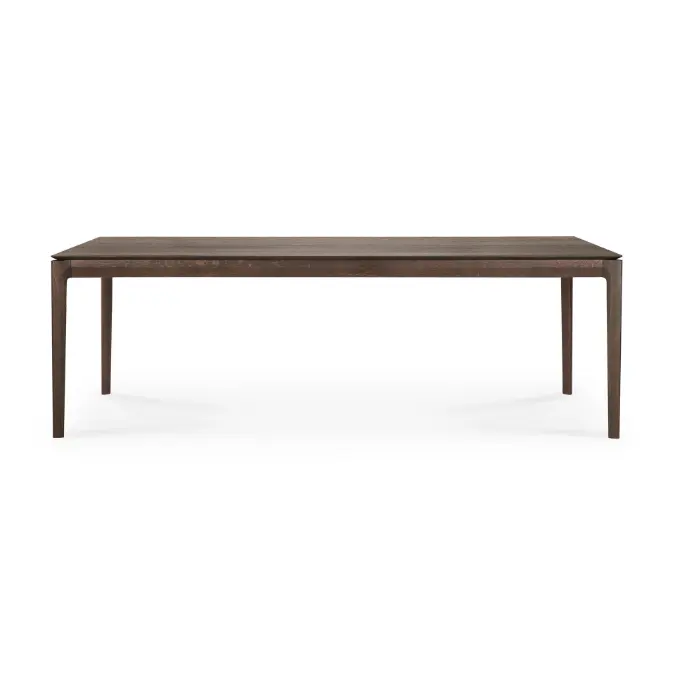 BIM objects - Free download! Bok table - varnished oak - brown ...
