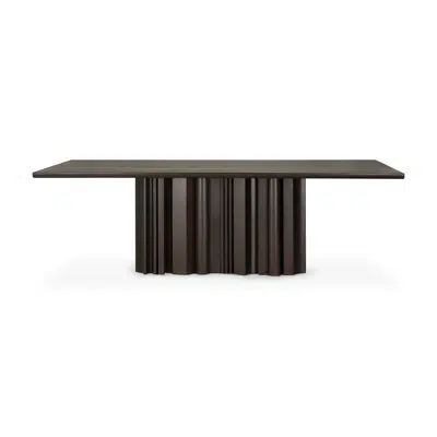 Image for Sequence table - varnished mahogany - dark brown - rectangular - 240x110x76 cm