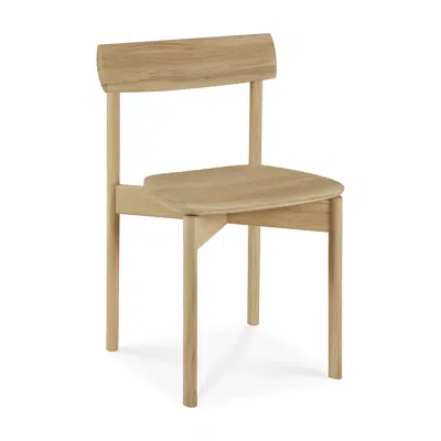 Image for Risu chair - varnished oak - 48x48x77 cm