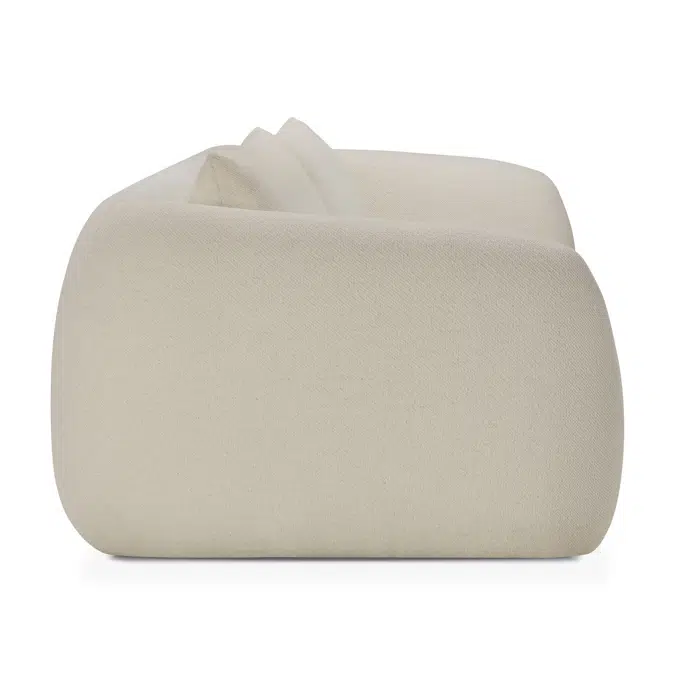 Figur sofa - Chalk fabric - 2 seater 204x107x72 cm