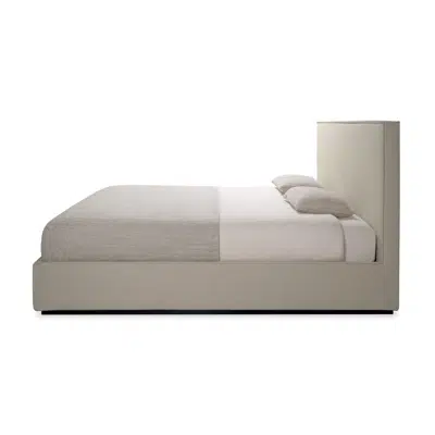 Immagine per Revive bed - Sand linen - US Queen - with slats - removable cover - 161x217x109 cm
