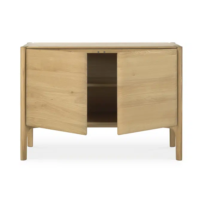 PI sideboard - oak - 2 doors - 119x45x83 cm