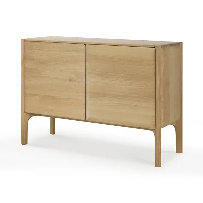 PI sideboard - oak - 2 doors - 119x45x83 cm