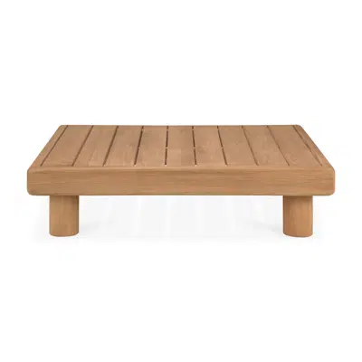 Image for Monocle outdoor coffee table - teak - square - 83 x 83 x 20 cm