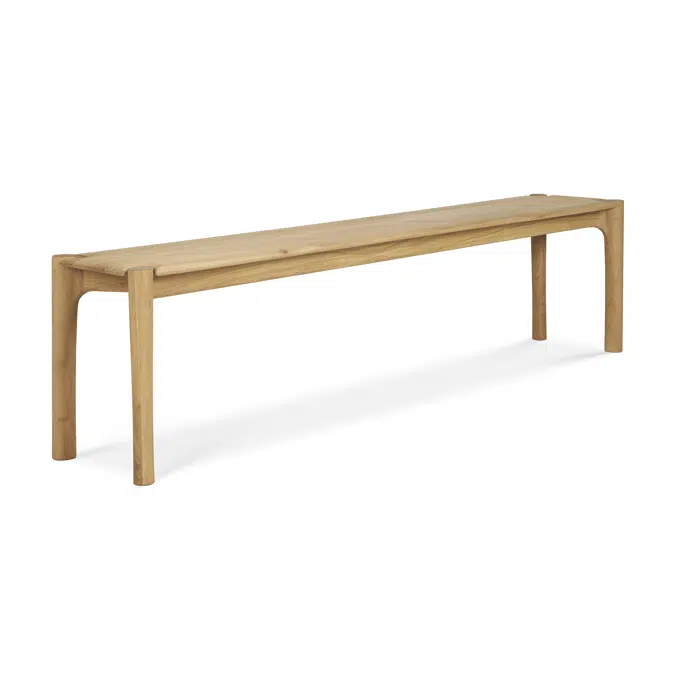 PI bench - oak  - 186x35x46 cm