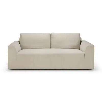 Image for Ease sofa - 2 seater - Leche fabric - 180 x 92 x 75 cm