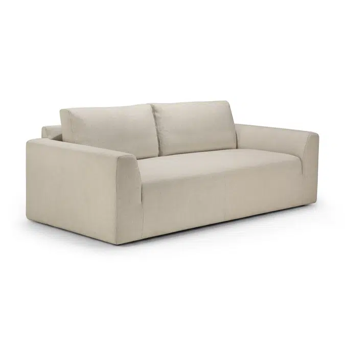 Ease sofa - 2 seater - Leche fabric - 180 x 92 x 75 cm