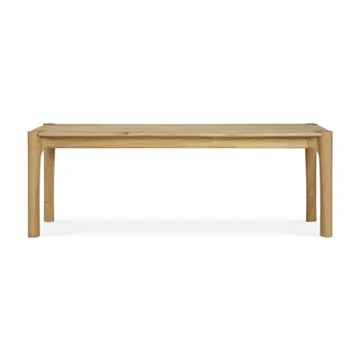 afbeelding voor PI bench - oak  - 126x35x46 cm