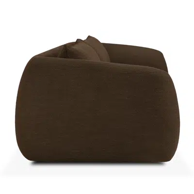 изображение для Figur sofa - Chocolate fabric - 3 seater 244x107x72 cm