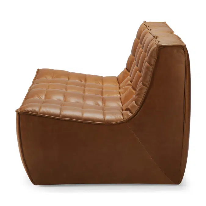 N701 modular sofa - Old Saddle leather - 2 seater - 140x91x76 cm