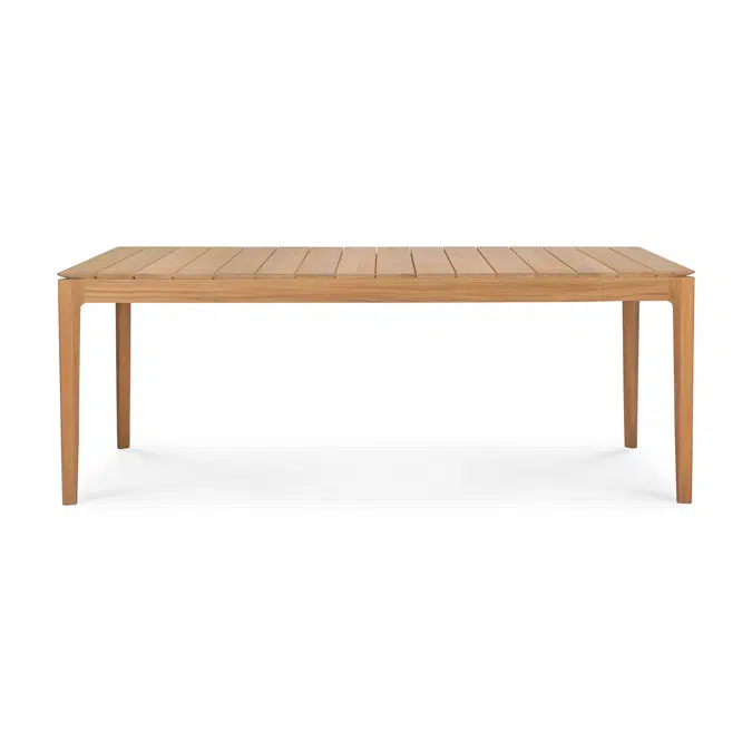 Bok outdoor table - teak - rectangular - 200x100x76 cm