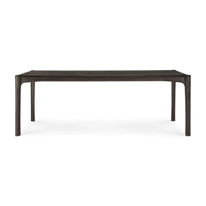 Objetos BIM - ¡Descarga gratis! PI table - varnished teak - dark brown ...